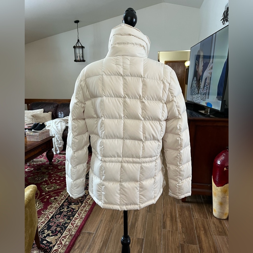 Ralph Lauren Cream Puffer Jacket - Picture 5 of 6
